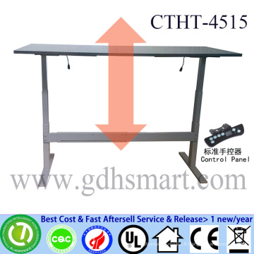 meubles de la boîte de nuit meubles réglables en hauteur de la Chine table de bureau réglable en hauteur